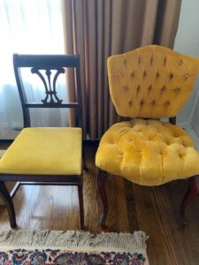 2 chairs set