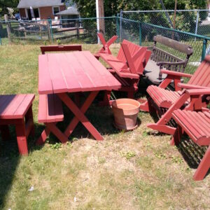 Picnic table yard furniture